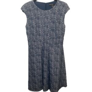 Maggy London Blue Cap Sleeve Dress
